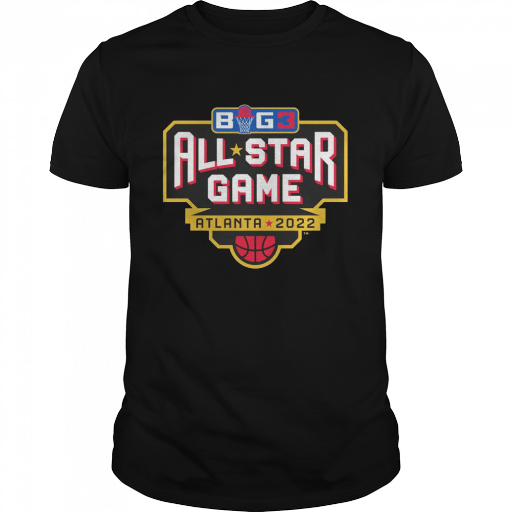 BIG3 ALl Star Game Atlanta 2022 logo shirt