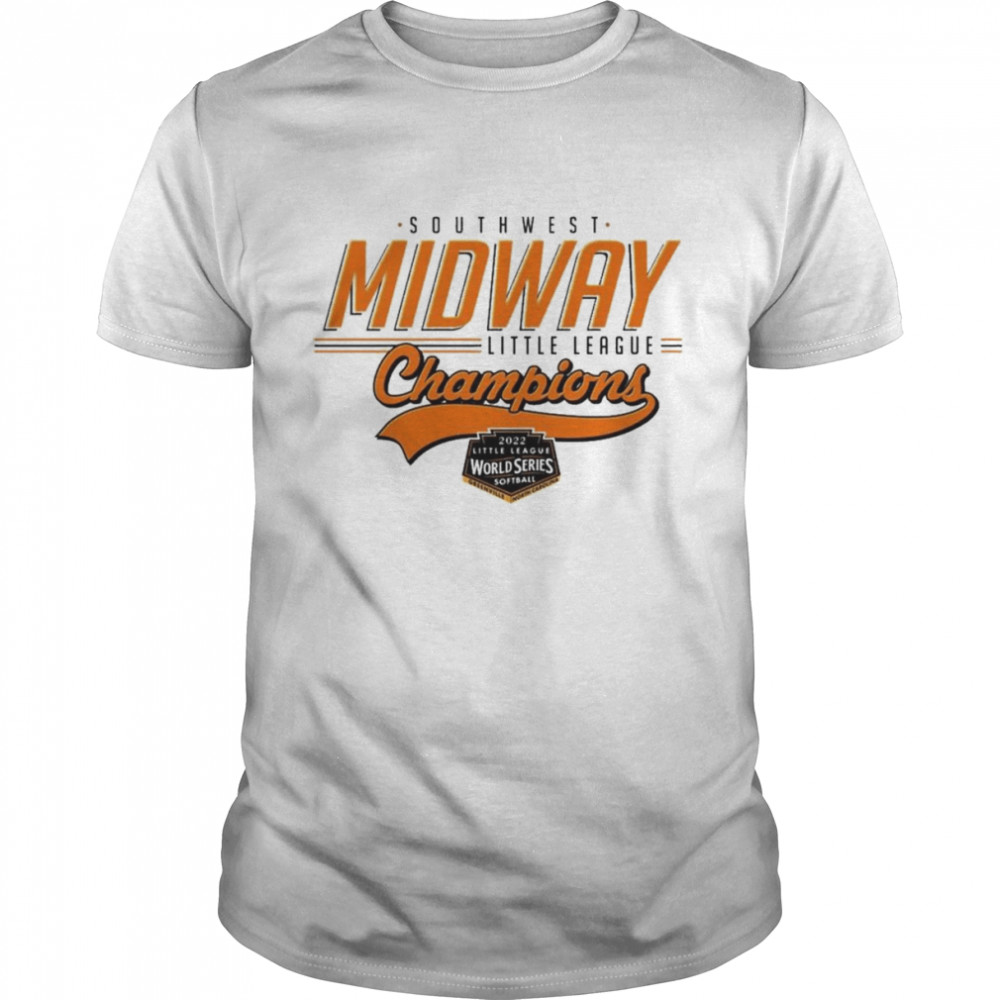 Midway Southwest 2022 Little League Softball World Series White Champs T- Classic Men's T-shirt