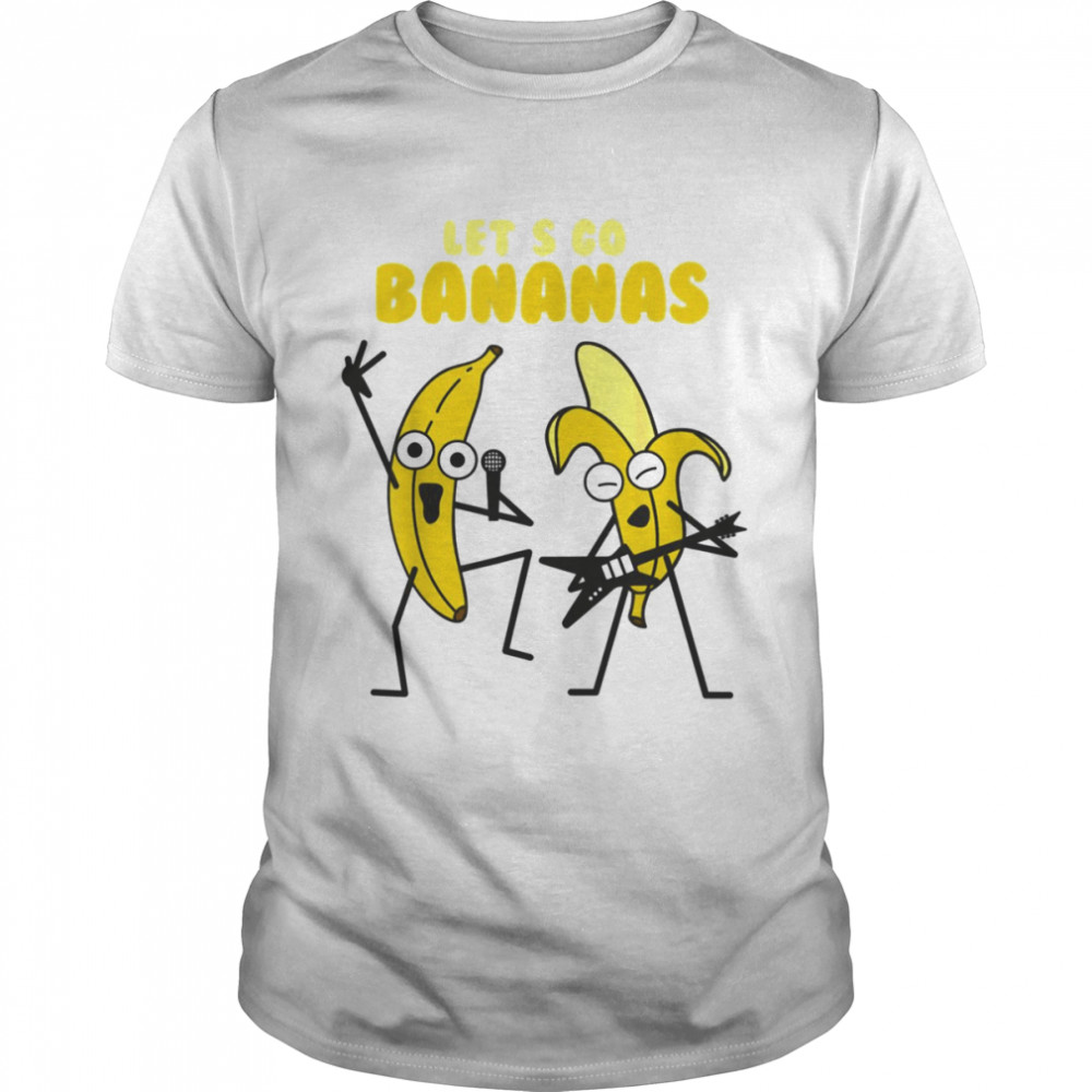 Original Illustration Let’s Go Bananas Baseball Team Savannah Bananas shirt