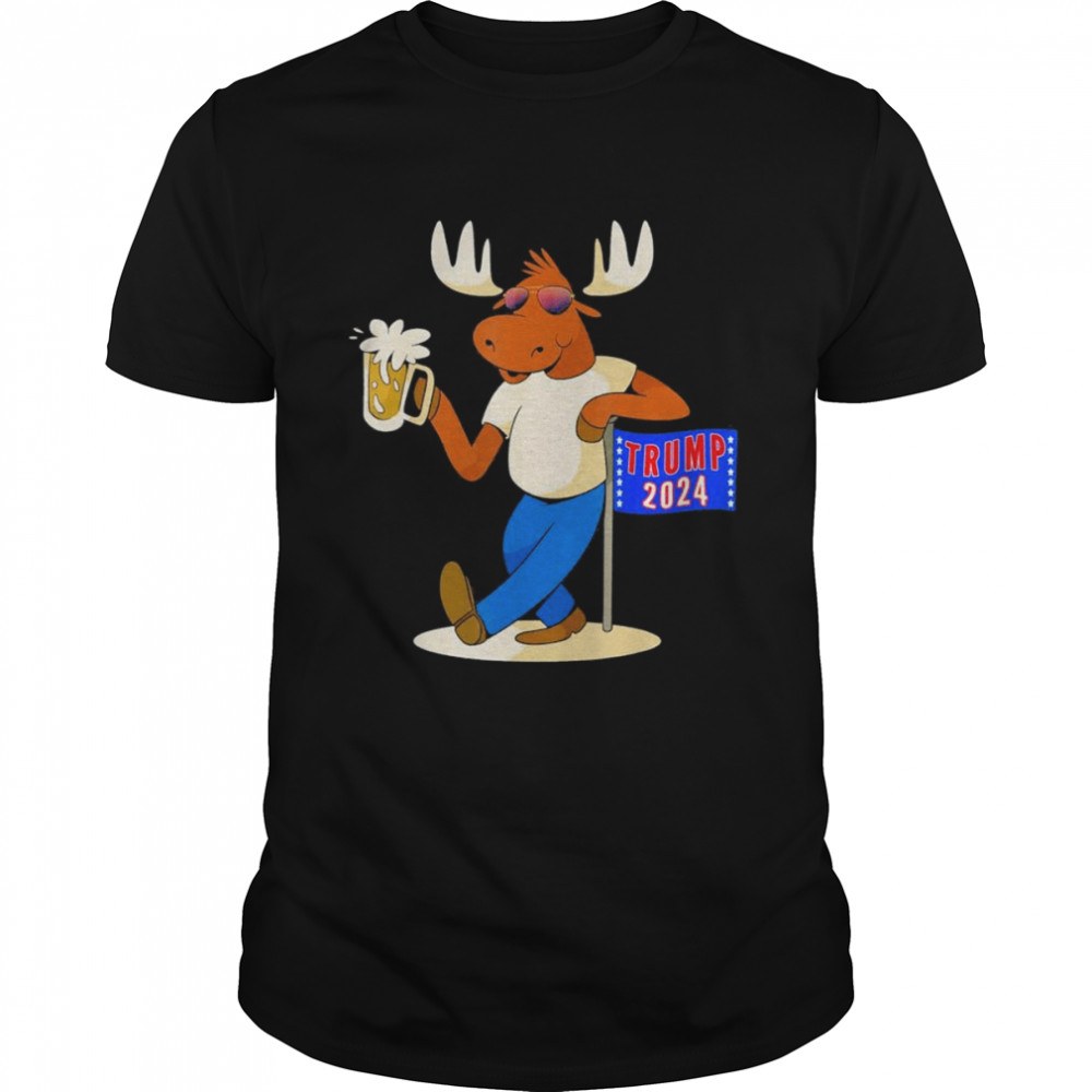 American Moose Trump 2024 T-shirt Classic Men's T-shirt
