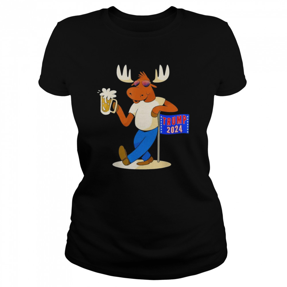 American Moose Trump 2024 T-shirt Classic Women's T-shirt