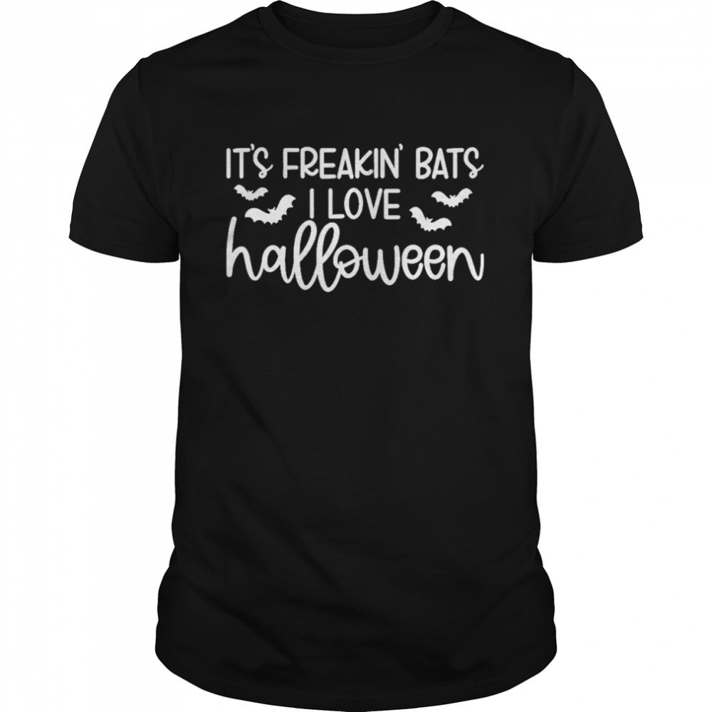 Awesome It’s Freakin Bats I Love Halloween T- Classic Men's T-shirt