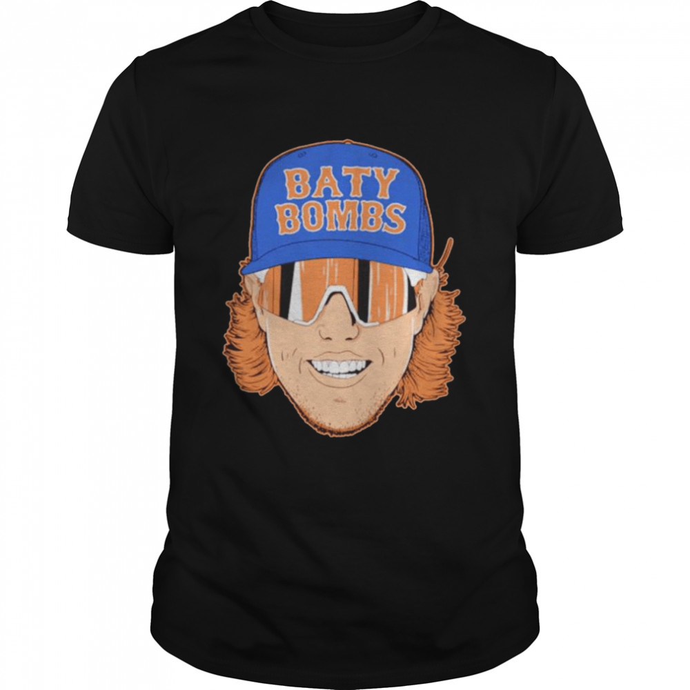 Baty Bombs Brett Baty New York Mets shirt