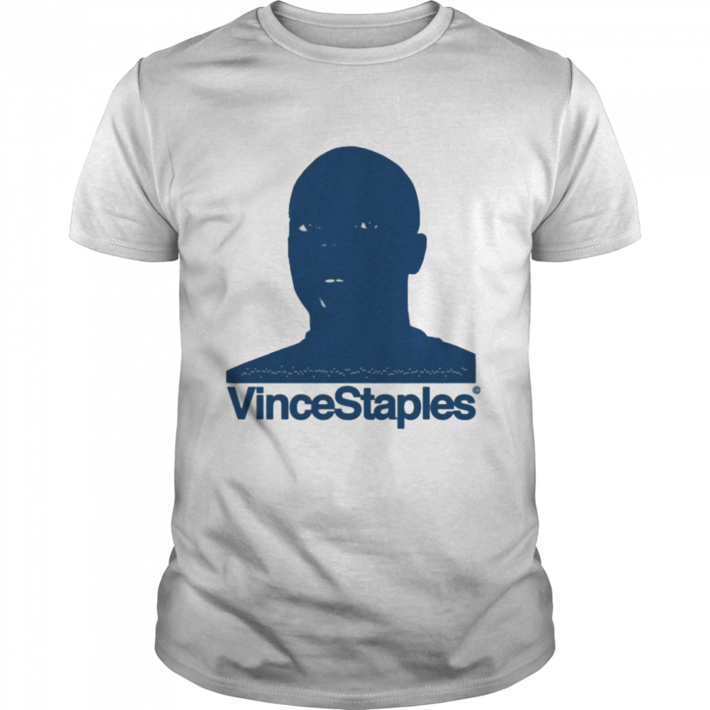 Blue Vincestaples Rap shirt