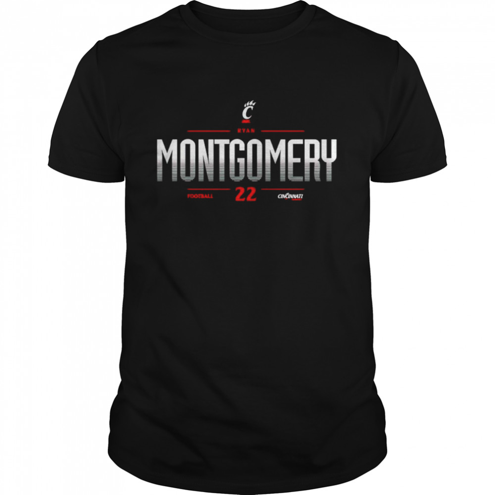 Cincinnati football Ryan Montgomery shirt