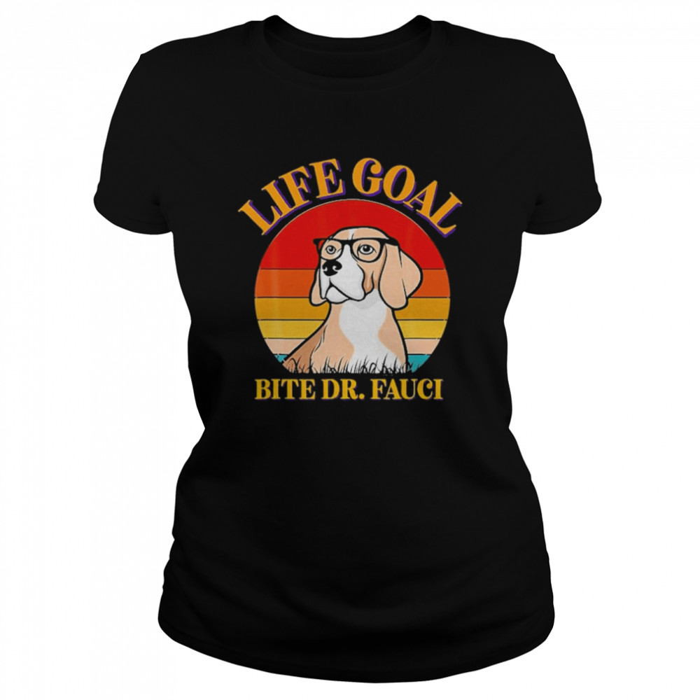 Fauci Dog Torture Animal Abuse Anti Fauci Mandate  Classic Women's T-shirt