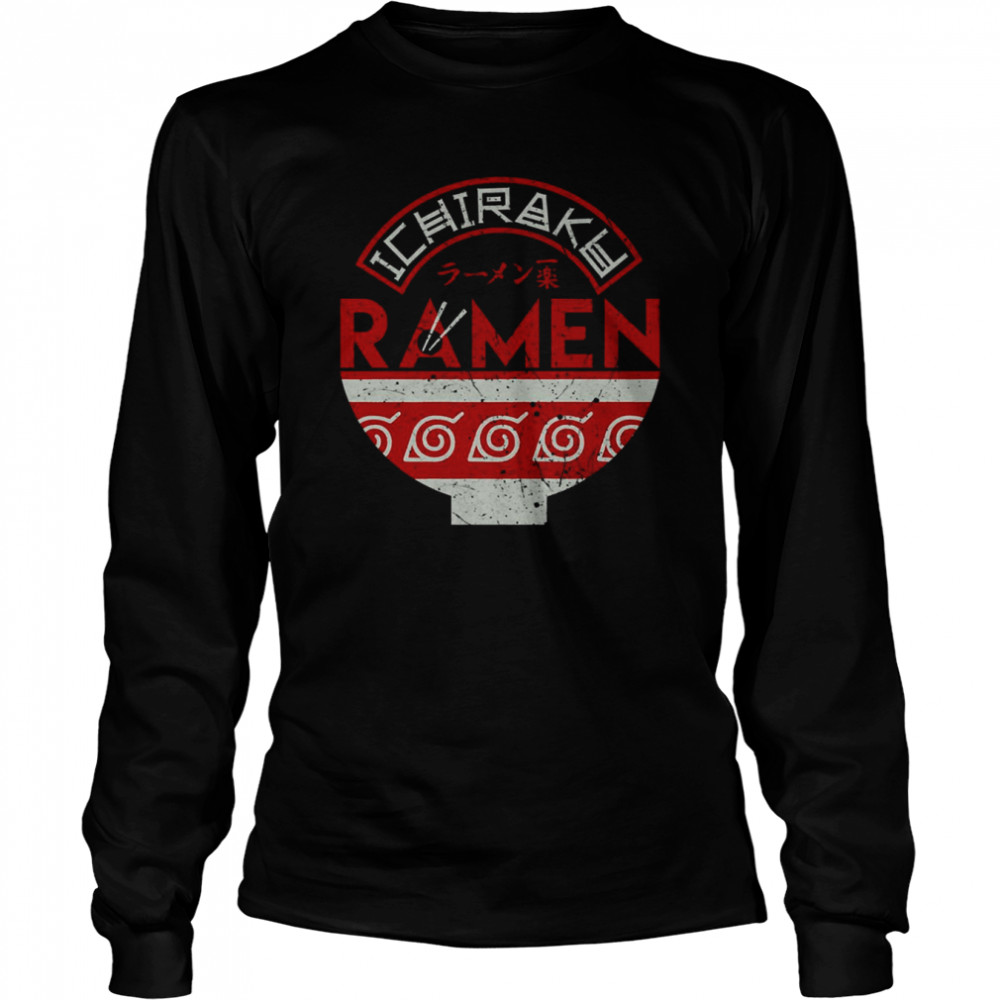 Ichirak Ramen Bowl Japan shirt Long Sleeved T-shirt
