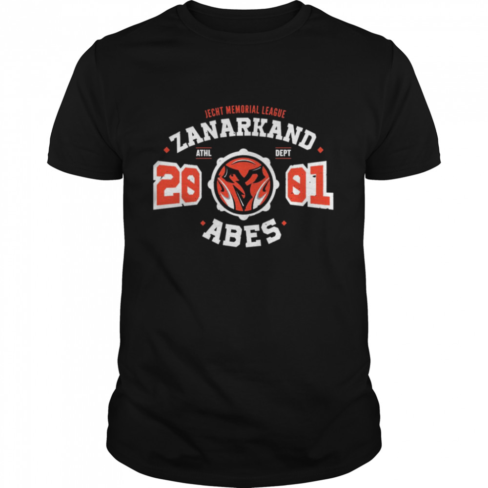 Jecht Memorial League Zanarkand Abes Blitzball Championship Final Fantasy shirt