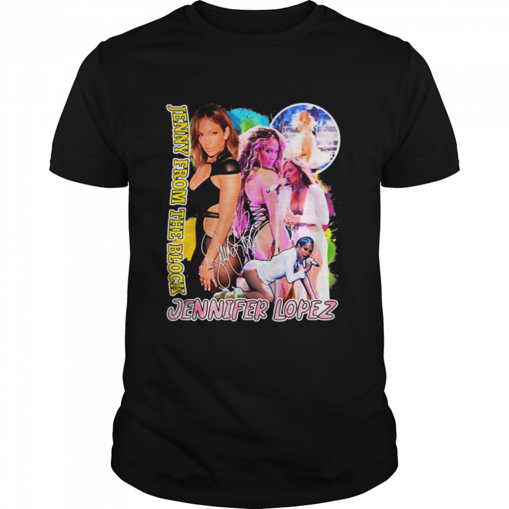 Jenny From The Block Jennifer Lopez Retro Vintage shirt