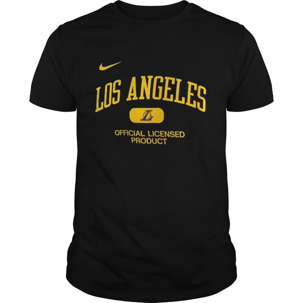Los Angeles Lakers Nike Essential Heritage Performance T- Classic Men's T-shirt