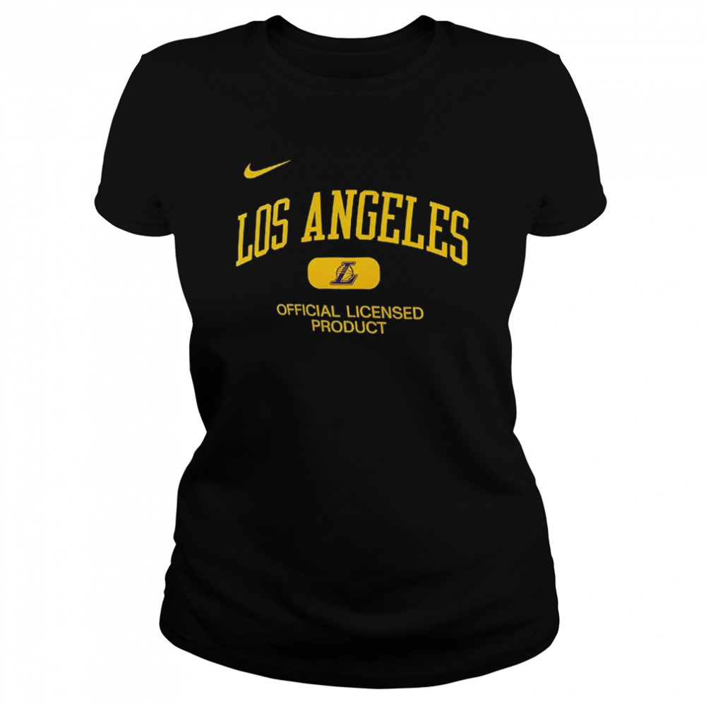 Los Angeles Lakers Nike Essential Heritage Performance T- Classic Women's T-shirt