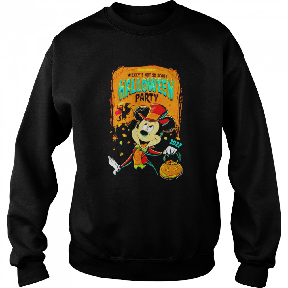 Mickey’s not so scary 2022 Halloween shirt Unisex Sweatshirt