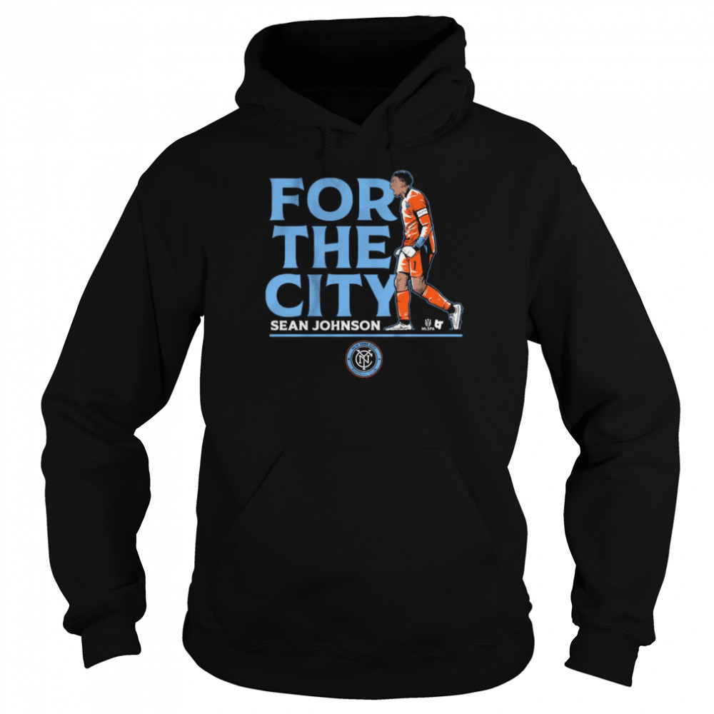 NYCFC Sean Johnson For the City 2022  Unisex Hoodie