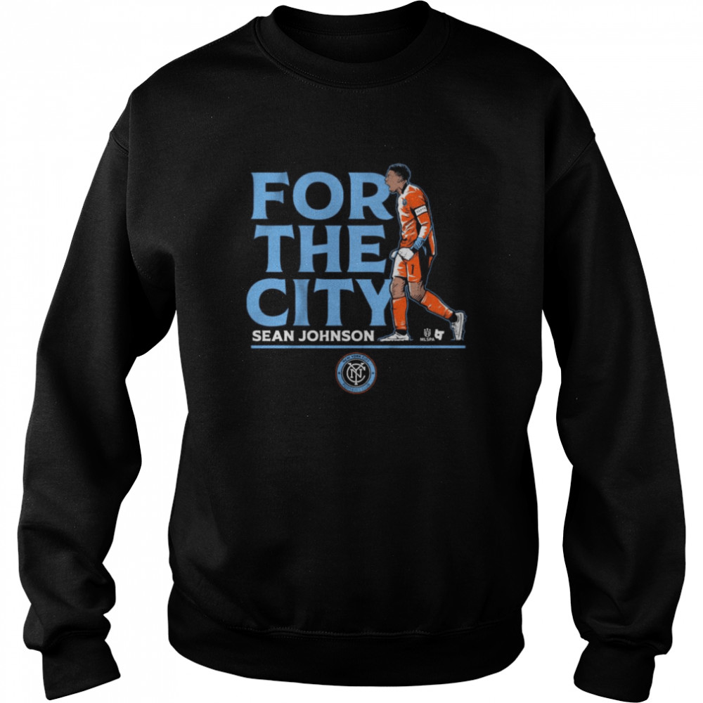NYCFC Sean Johnson For the City 2022  Unisex Sweatshirt