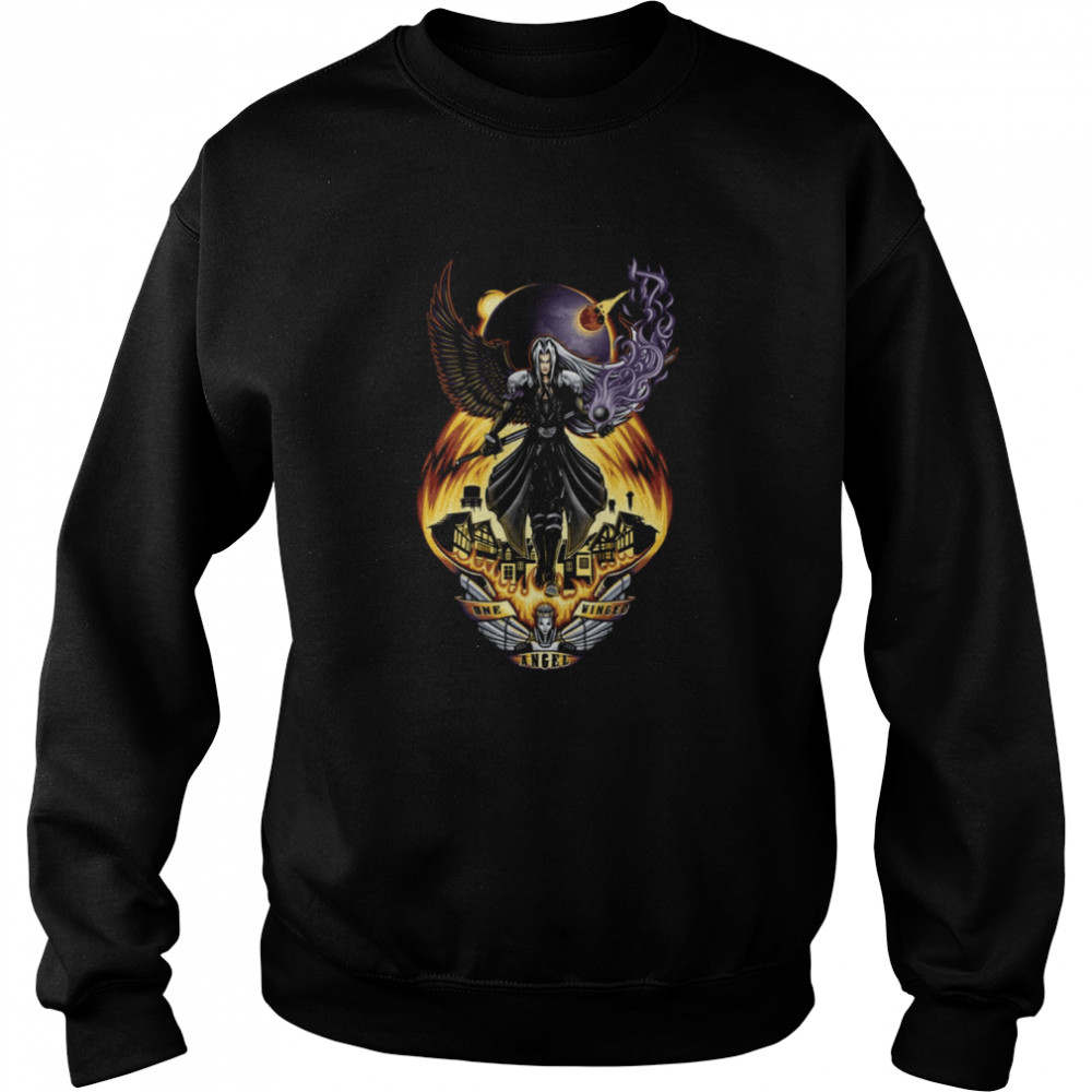 One Winged Angel Final Fantasy shirt Unisex Sweatshirt