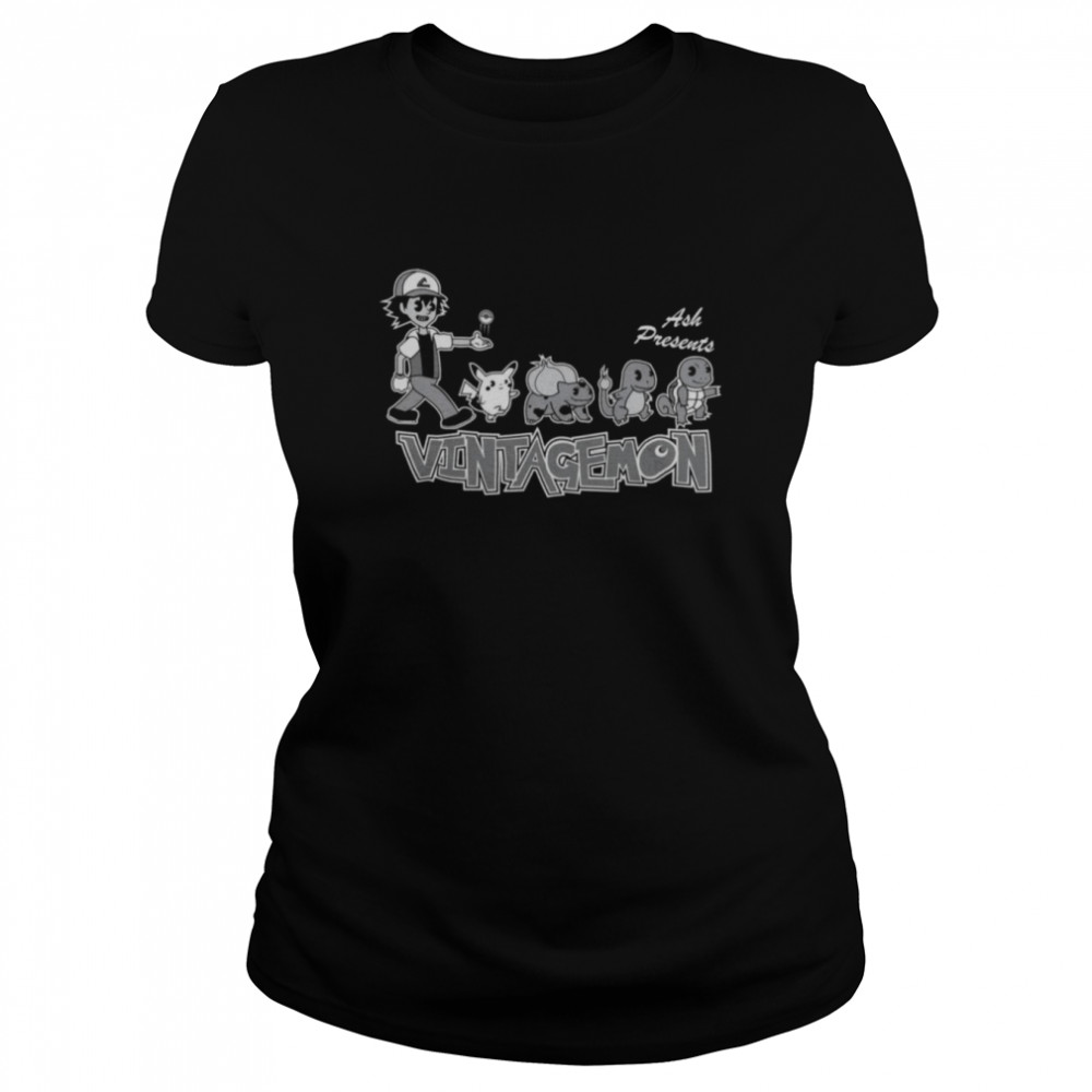 Pokemon Vintagemon T- Classic Women's T-shirt