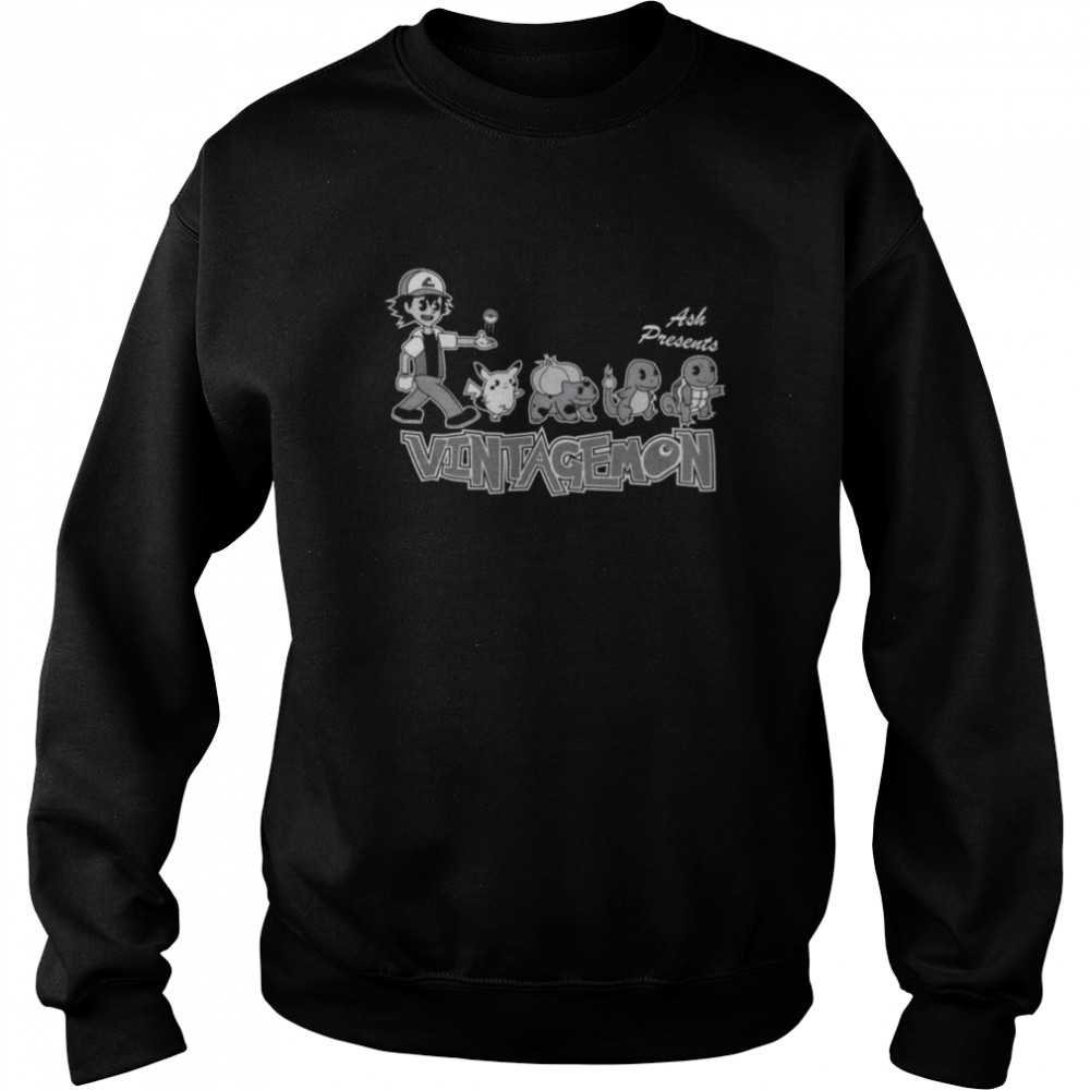 Pokemon Vintagemon T- Unisex Sweatshirt
