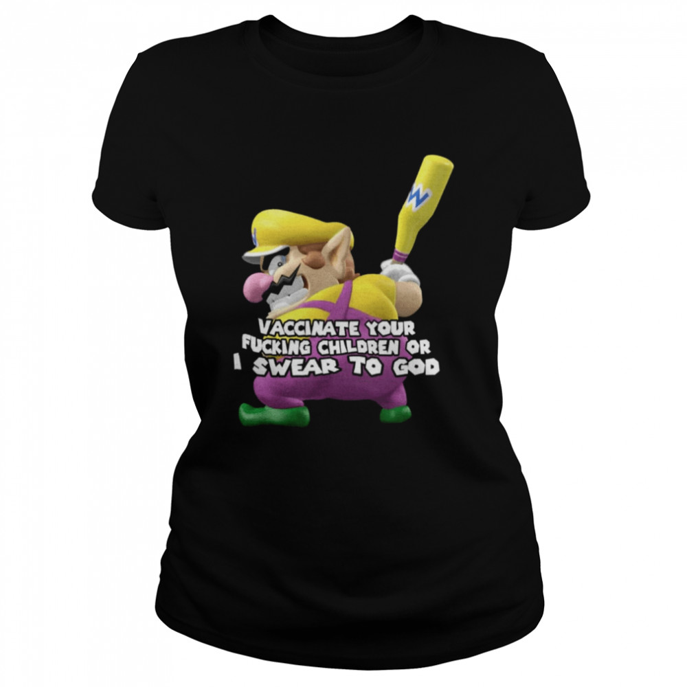 Pro Vaccination Wario T- Classic Women's T-shirt