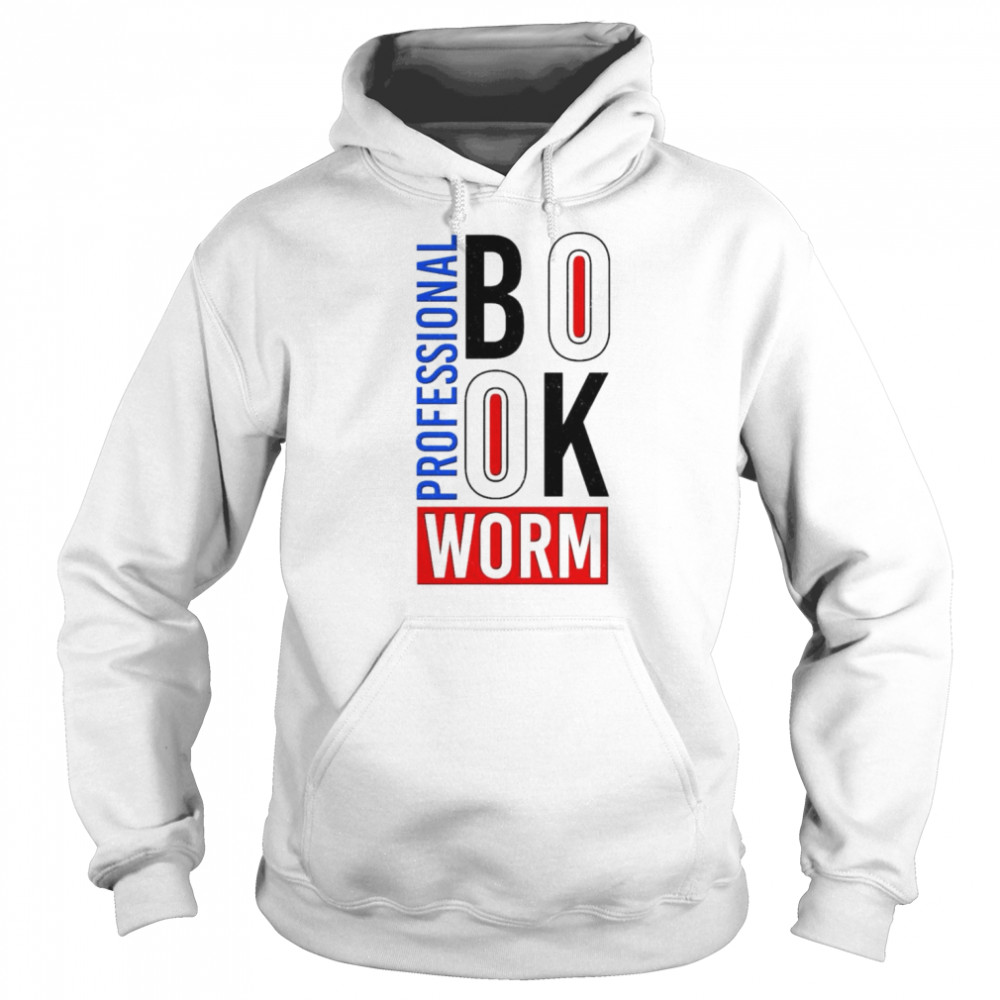Professional book worm shirt Unisex Hoodie