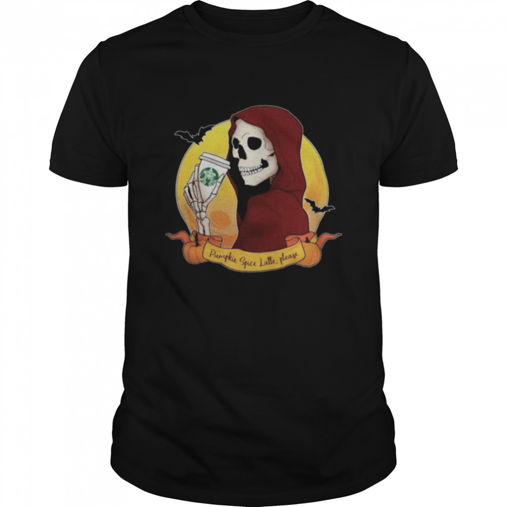 Pumpkin Spice Grim Reaper T- Classic Men's T-shirt