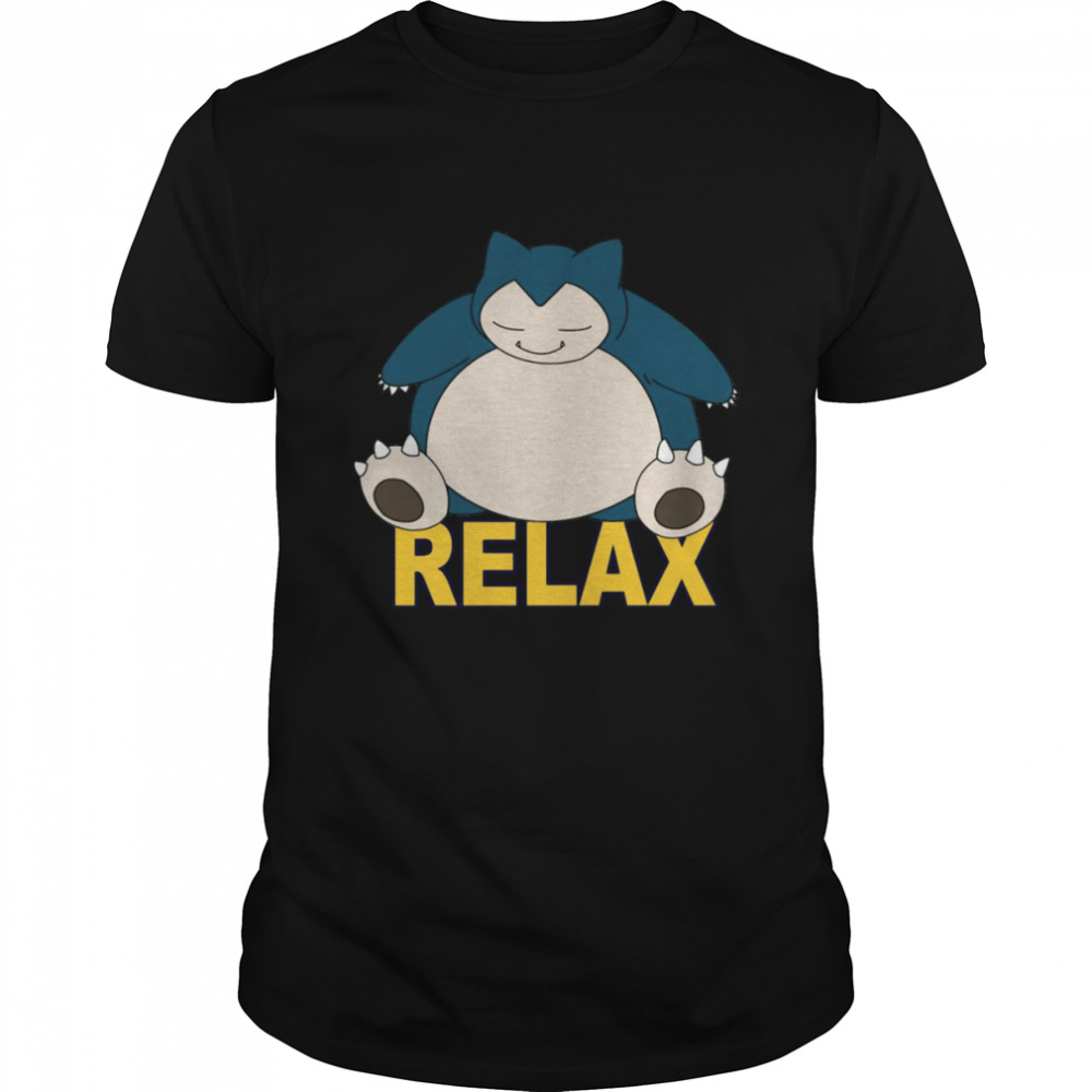 Relax Snorlax Pokemon shirt Classic Men's T-shirt