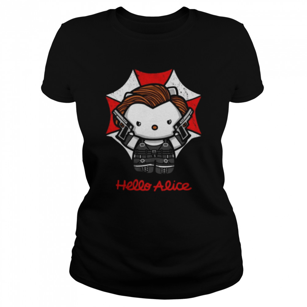 Resident Evil Kitty T- Classic Women's T-shirt