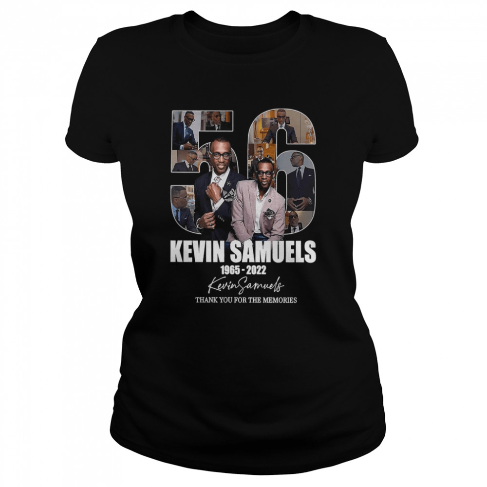 Signature Kevin Samuels 1965-2022 Rest In Peace shirt Classic Women's T-shirt