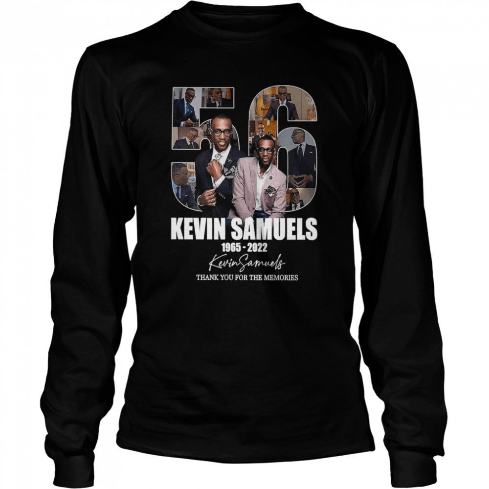 Signature Kevin Samuels 1965-2022 Rest In Peace shirt Long Sleeved T-shirt