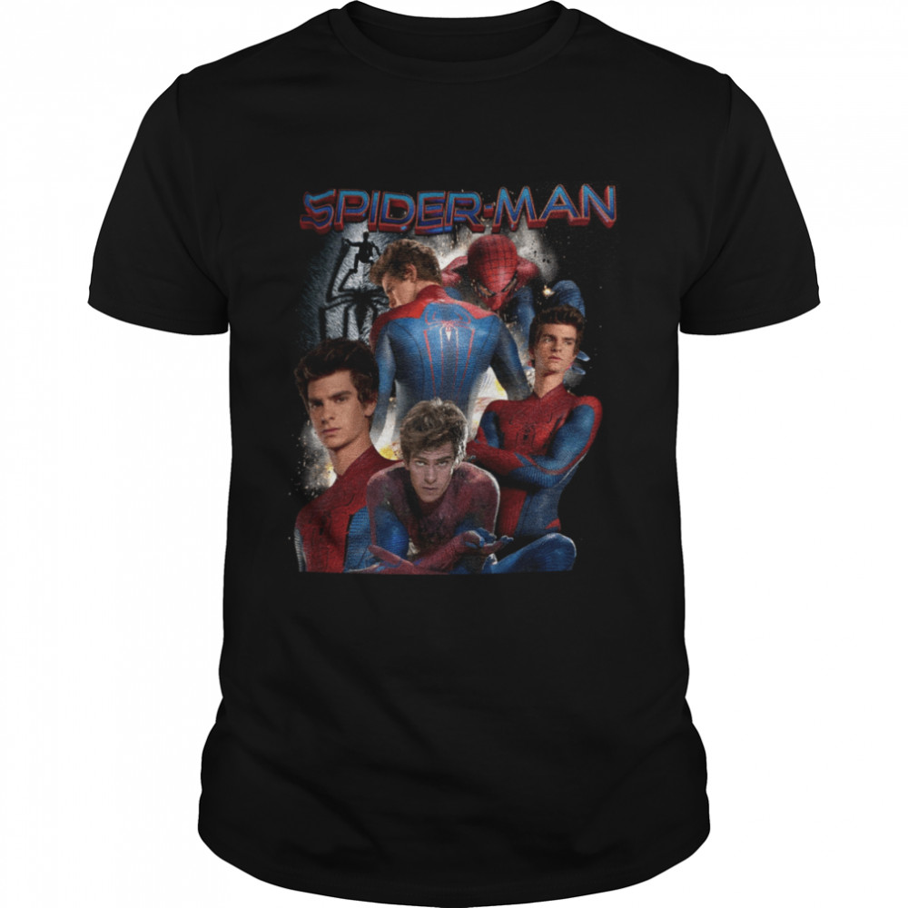 Spider Man Andrew Garfield Marvel Superhero Graphic shirt Classic Men's T-shirt