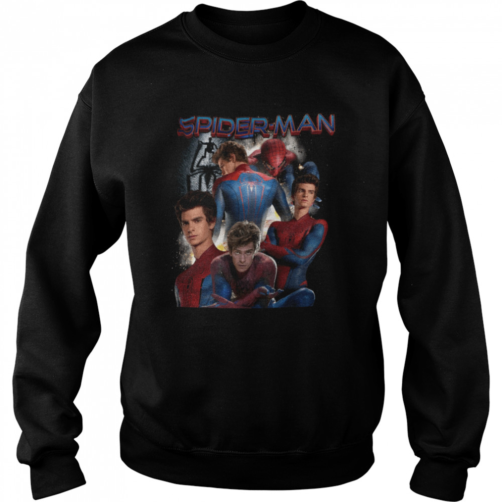 Spider Man Andrew Garfield Marvel Superhero Graphic shirt Unisex Sweatshirt
