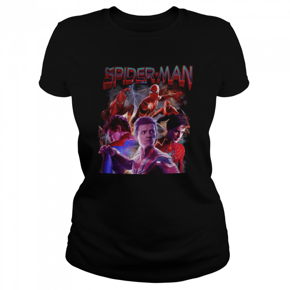 Spiderman No Way Home Marvel Superhero Graphic shirt Classic Women's T-shirt