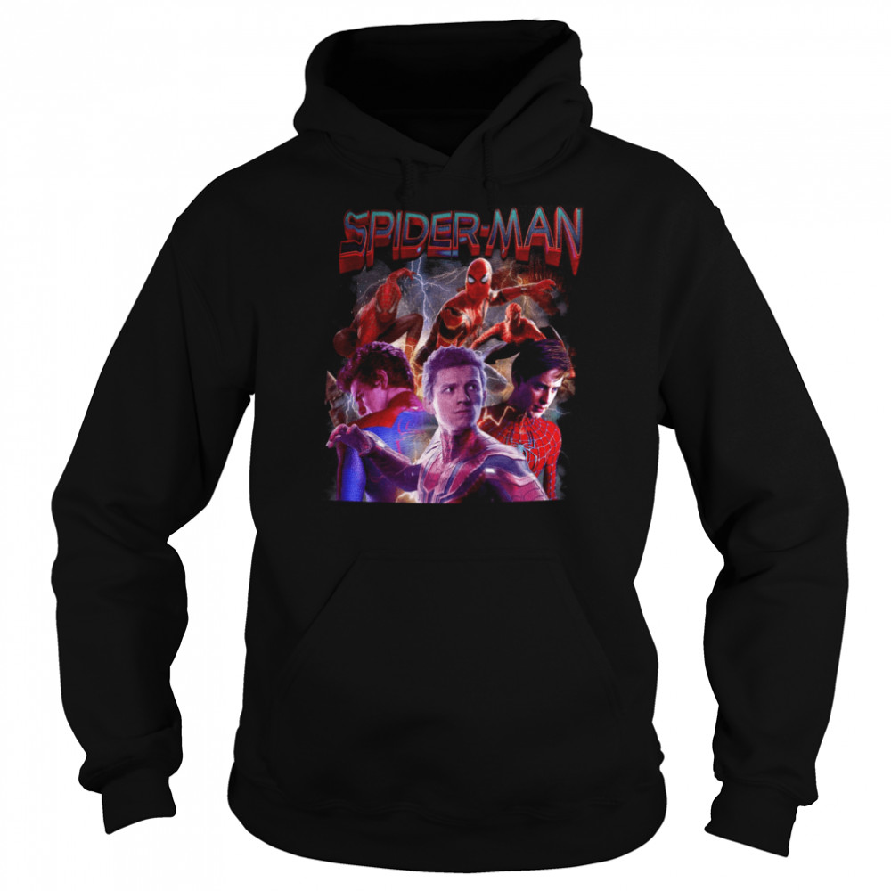 Spiderman No Way Home Marvel Superhero Graphic shirt Unisex Hoodie