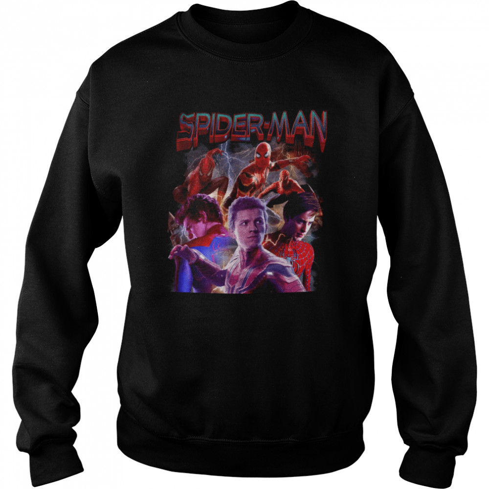 Spiderman No Way Home Marvel Superhero Graphic shirt Unisex Sweatshirt