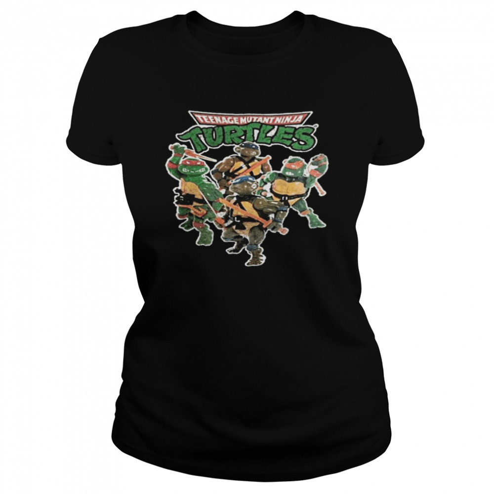 Teenage Mutant Ninja Turtles Toy T- Classic Women's T-shirt