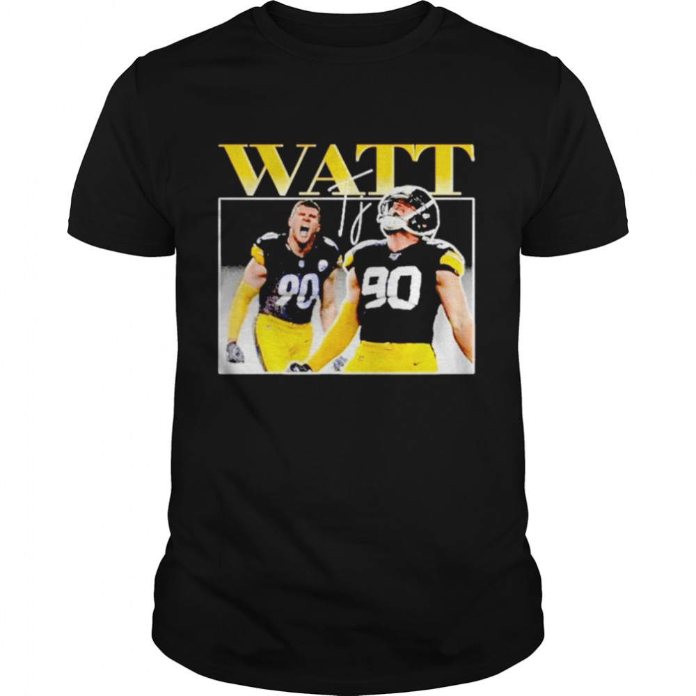 Tj Watt Pittsburg Steelers vintage retro shirt Classic Men's T-shirt