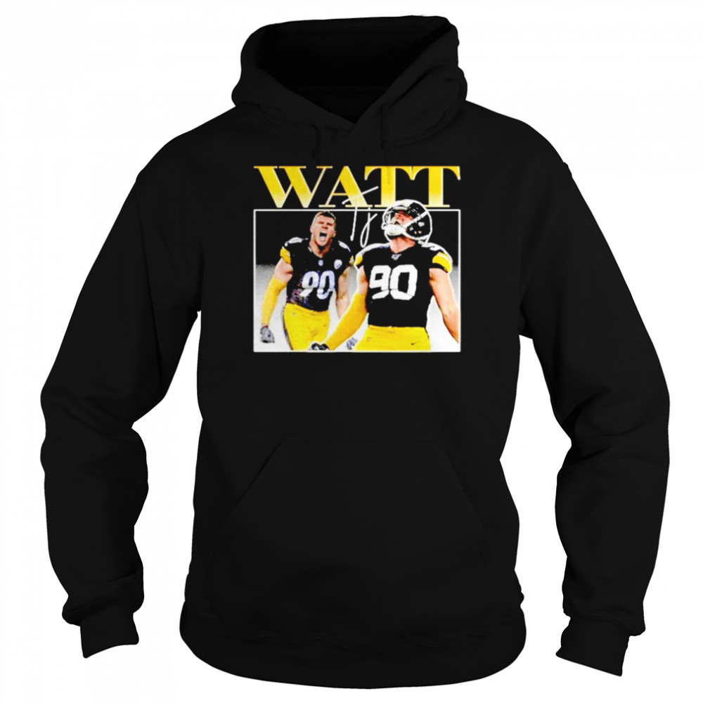 Tj Watt Pittsburg Steelers vintage retro shirt Unisex Hoodie