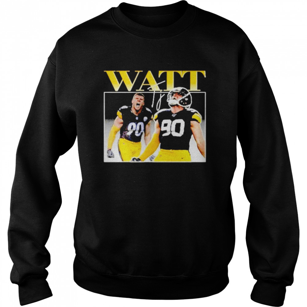 Tj Watt Pittsburg Steelers vintage retro shirt Unisex Sweatshirt