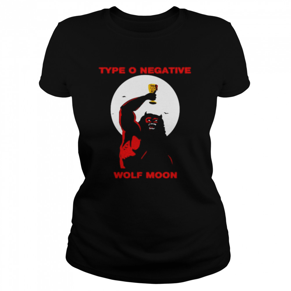 Type o negative wolf moon unisex T-shirt Classic Women's T-shirt