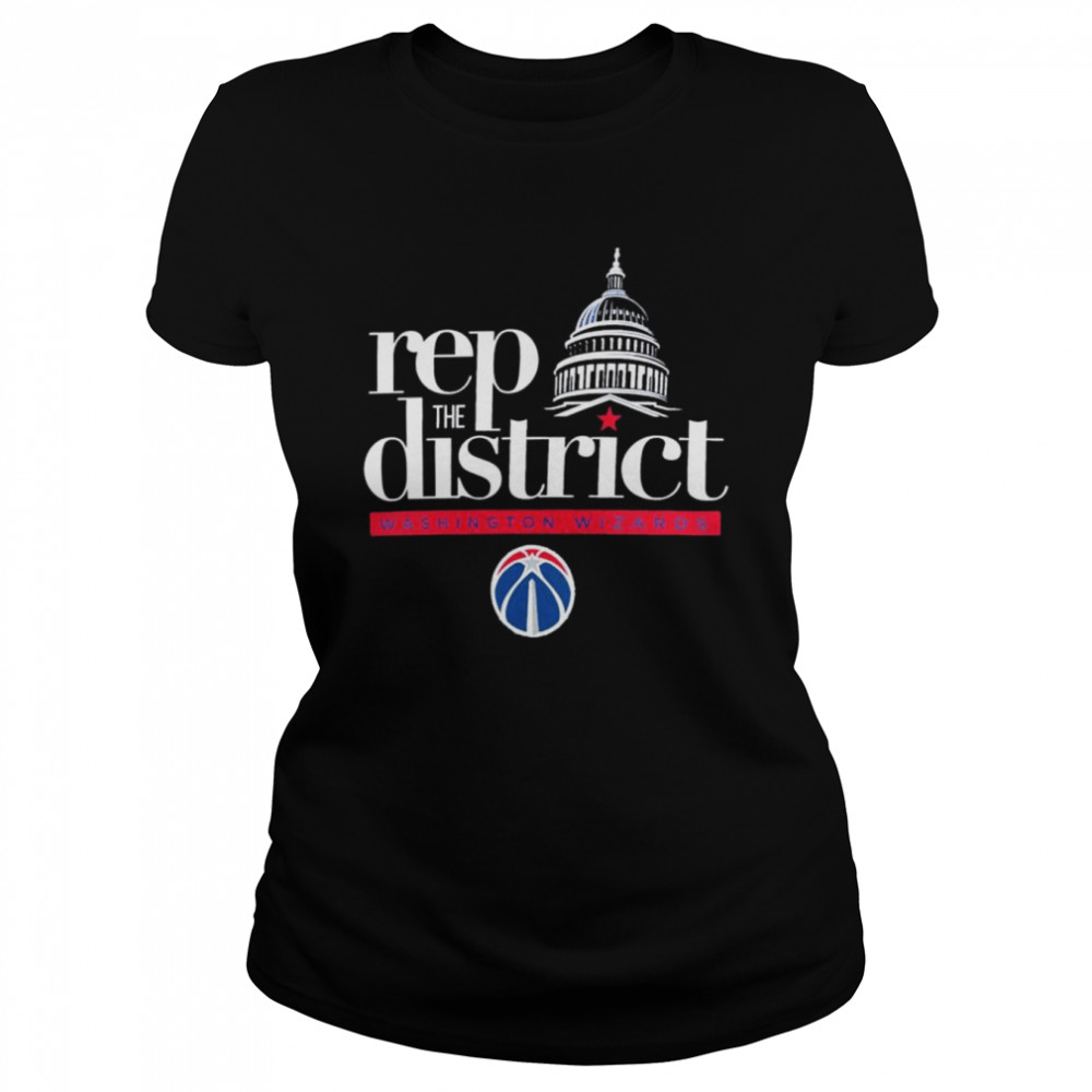Washington Wizards Rep The District Push Ahead shirt Classic Women's T-shirt