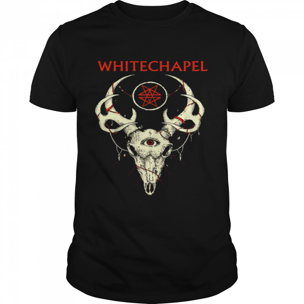 When A Demon Defiles A Witch Whitechapel shirt Classic Men's T-shirt