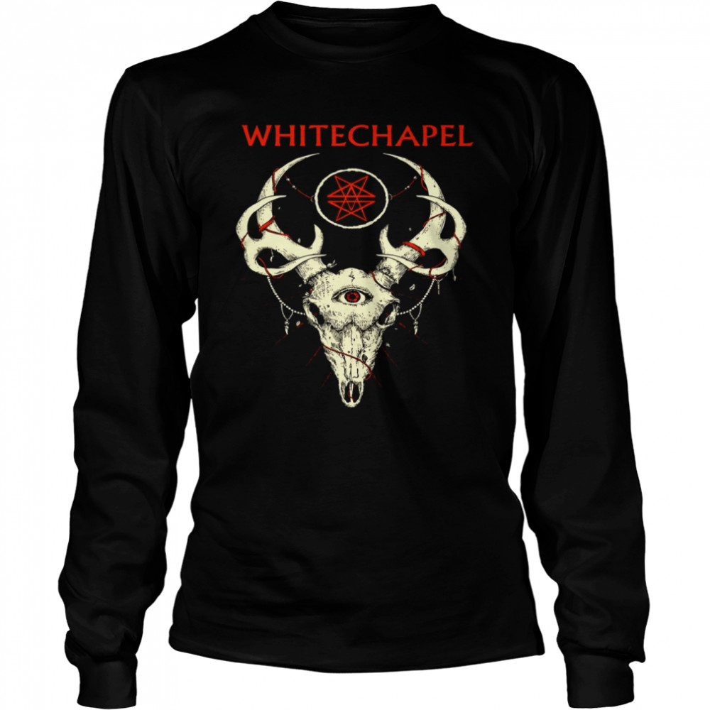 When A Demon Defiles A Witch Whitechapel shirt Long Sleeved T-shirt