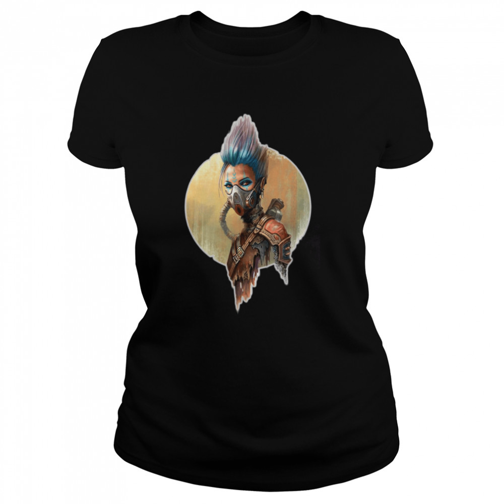 Woman Cyborg Design Fantasy Steam Punk shirt Classic Women's T-shirt
