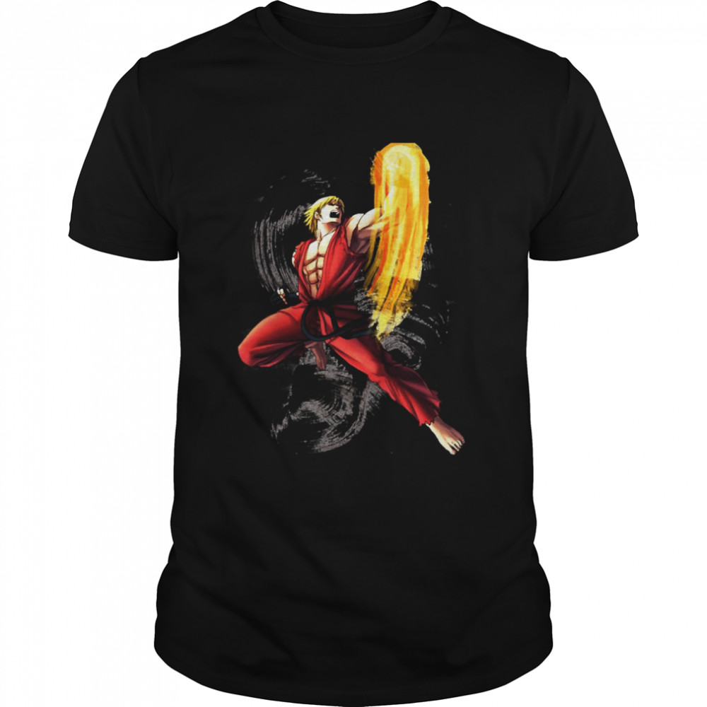 Street Fighter Ken Masters Fight Skill shirt