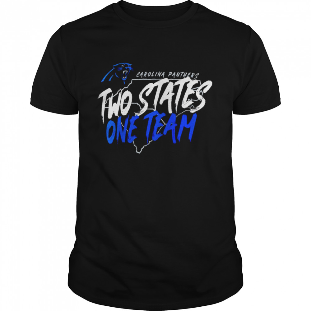 Carolina Panthers two states one team shirt