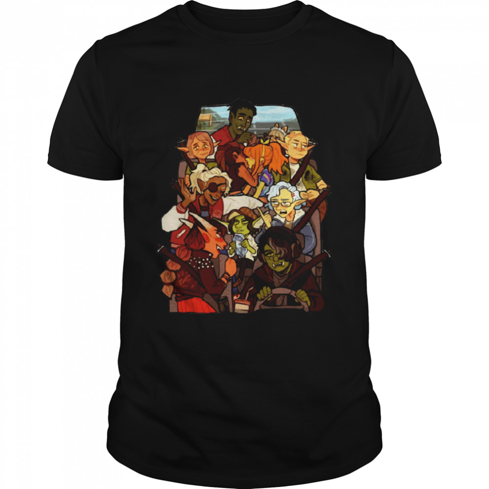 Dimension 20 Characters shirt