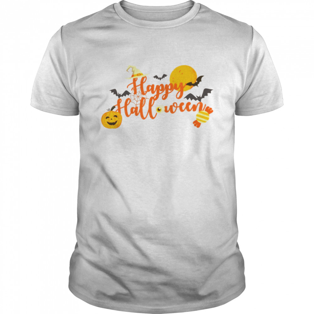 Happy Witch Hocus Pocus Basic Witch Happy Pumpkin New Design Disney Halloween shirt