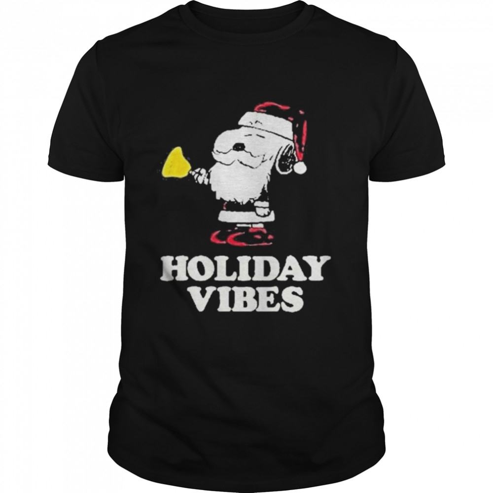 Holiday Vibes Peanuts Snoopy Christmas Shirt