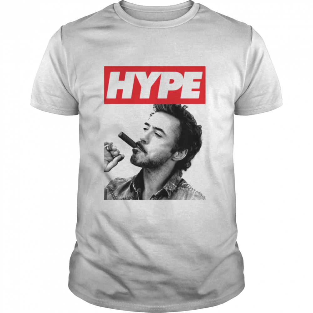 Hype Art Robert Downey Jr shirt