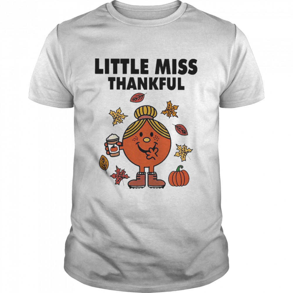 Little Miss Thankful Halloween Shirt