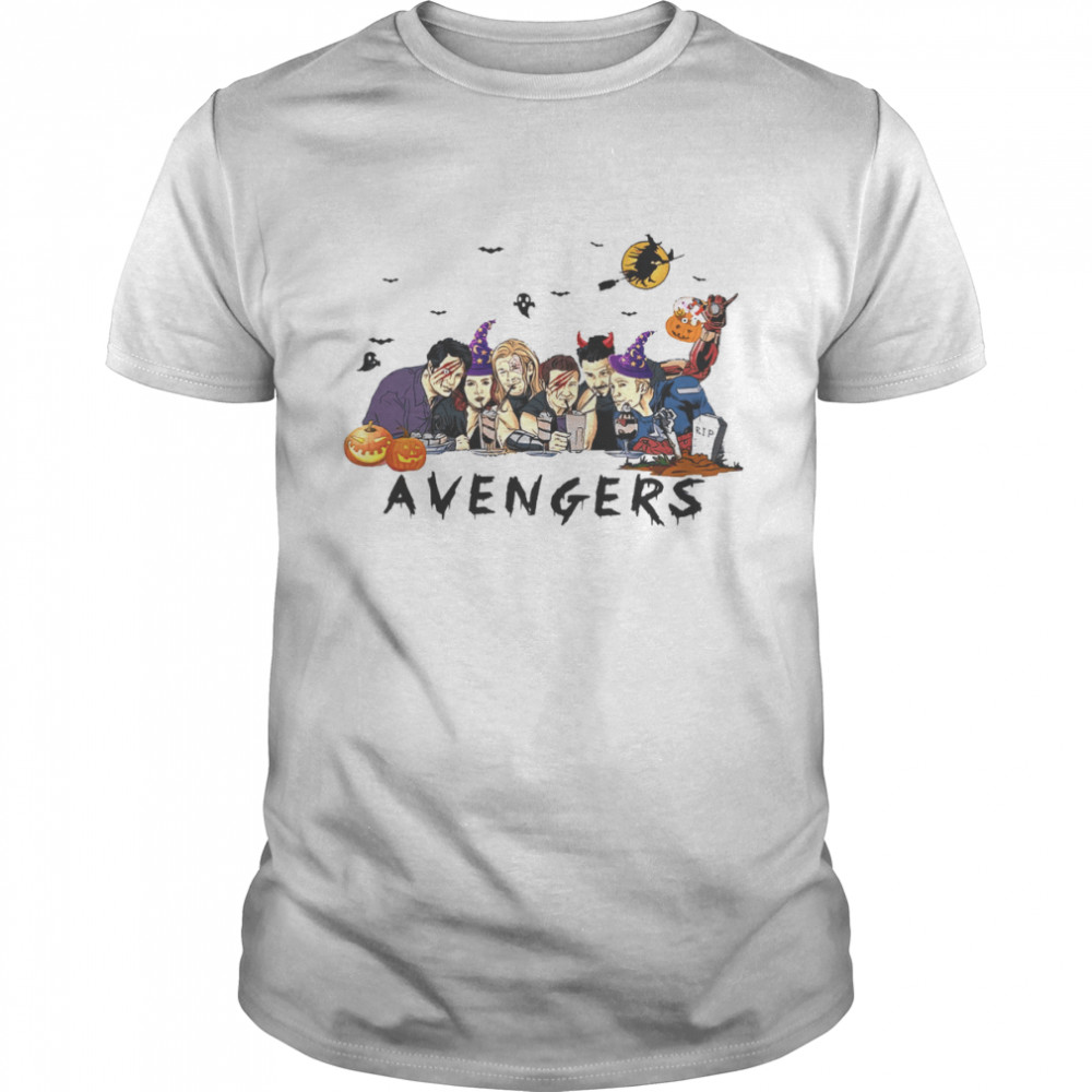 Marvel Party Avengers World Iron Man Spiderman Disney Halloween shirt